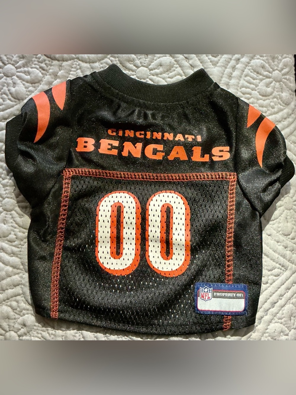 🐾NFL Cincinnati Bengals Black and Orange Pet Jersey